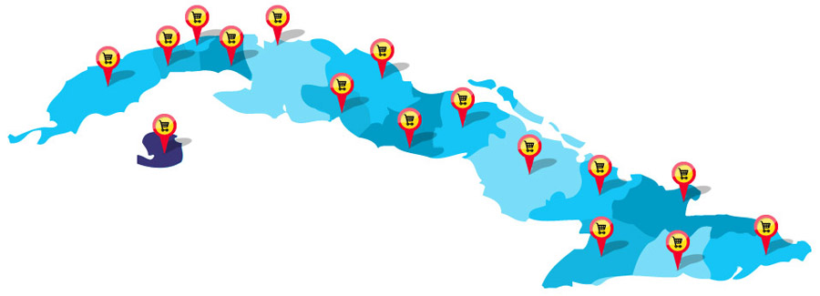 Tiendas Isla