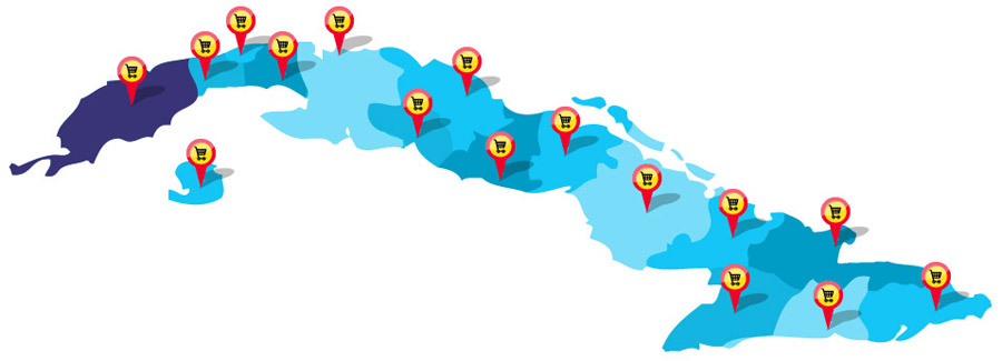 Tiendas Pinar del Rio